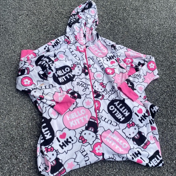 Vintage y2k Early 2000s Hello Kitty Onesie - Picture 3 of 4